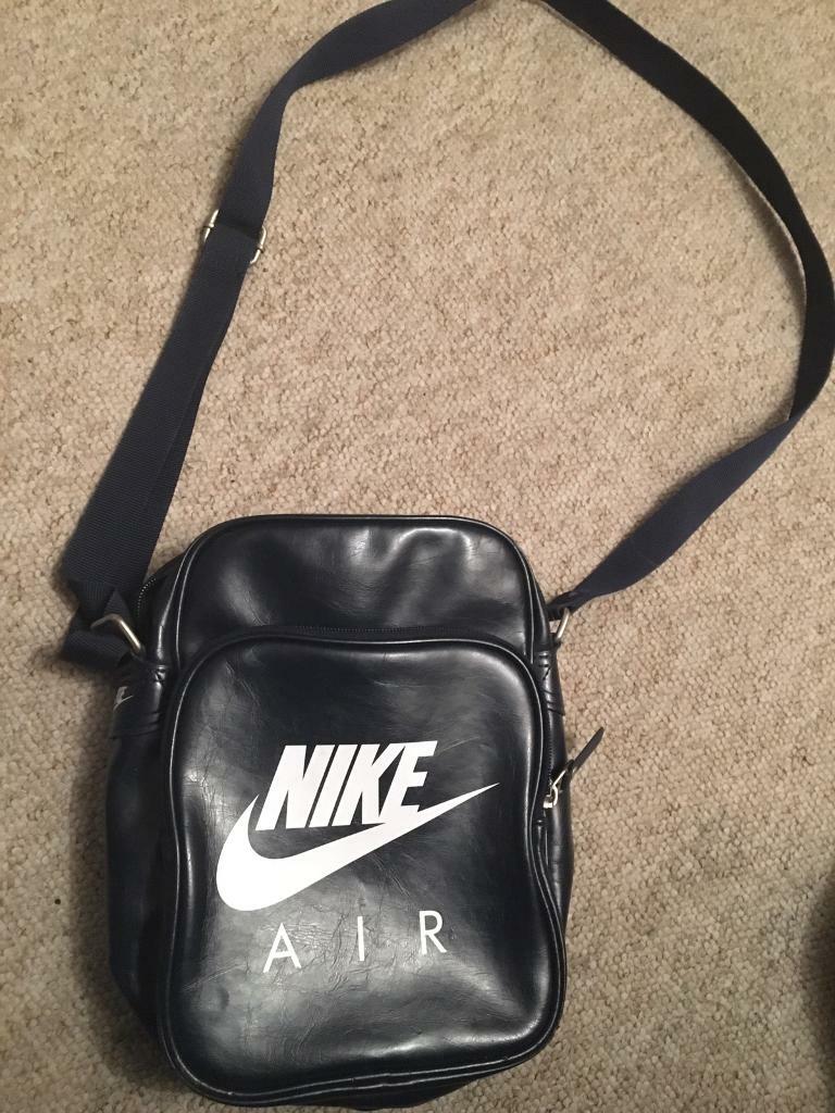 nike man bag leather